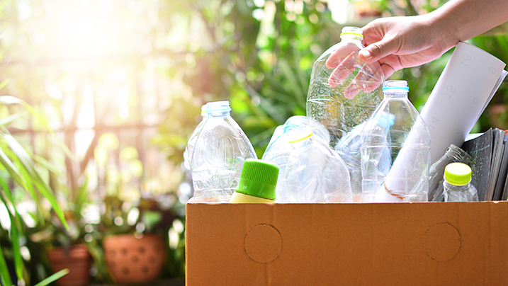 Plastic,Bottle,Garbage,For,Recycling,Concept,Reuse